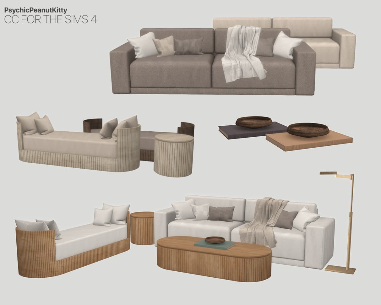Скриншот мода Сет мебели для гостиной September Comfort